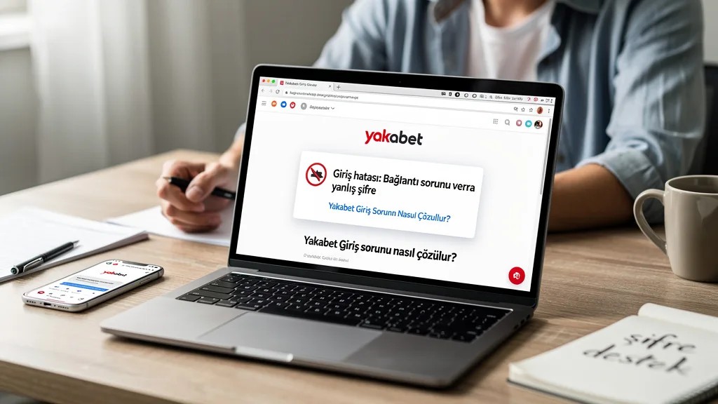 Yakabet Giriş Sorunu Nasıl Çözülür?